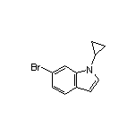 6-Bromo-1-cyclopropyl-1H-indole