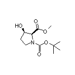 Methyl (2S,3R)-1-Boc-3-hydroxypyrrolidine-2-carboxylate