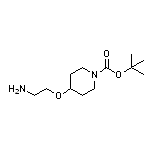 2-[(1-Boc-4-piperidyl)oxy]ethanamine