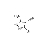 5-Amino-3-bromo-1-methyl-1H-pyrazole-4-carbonitrile