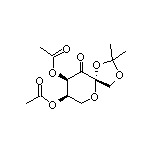 (5S,8R,9R)-2,2-Dimethyl-10-oxo-1,3,6-trioxaspiro[4.5]decane-8,9-diyl Diacetate