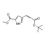 Methyl 4-[3-(tert-butoxy)-3-oxo-1-propenyl]pyrrole-2-carboxylate