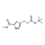 Methyl 4-[3-(tert-Butoxy)-3-oxopropyl]-1H-pyrrole-2-carboxylate