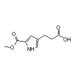 3-[5-(Methoxycarbonyl)-3-pyrrolyl]propanoic Acid