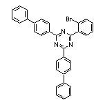 2,4-Di(4-biphenylyl)-6-(2-bromophenyl)-1,3,5-triazine