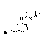 N-Boc-6-bromoisoquinolin-1-amine
