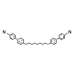 4’,4’’’-(1,9-Nonanediyl)bis[(biphenyl-4’-carbonitrile)]