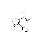 5-Cyclobutyloxazole-4-carboxylic Acid