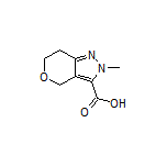 2-Methyl-2,4,6,7-tetrahydropyrano[4,3-c]pyrazole-3-carboxylic Acid