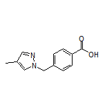 4-[(4-Methyl-1-pyrazolyl)methyl]benzoic Acid