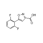 5-(2,6-Difluorophenyl)isoxazole-3-carboxylic Acid