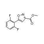 Methyl 5-(2,6-Difluorophenyl)isoxazole-3-carboxylate