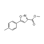 Methyl 5-(p-Tolyl)isoxazole-3-carboxylate