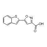 5-(2-Benzothienyl)isoxazole-3-carboxylic Acid