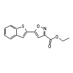 Ethyl 5-(2-Benzothienyl)isoxazole-3-carboxylate