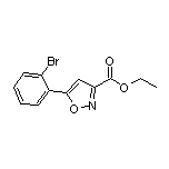 Ethyl 5-(2-Bromophenyl)isoxazole-3-carboxylate