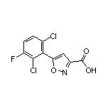 5-(2,6-Dichloro-3-fluorophenyl)isoxazole-3-carboxylic Acid