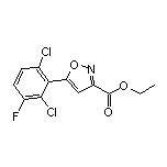 Ethyl 5-(2,6-Dichloro-3-fluorophenyl)isoxazole-3-carboxylate