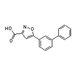 5-(3-Biphenylyl)isoxazole-3-carboxylic Acid