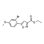 Ethyl 5-(2-Bromo-4-methoxyphenyl)isoxazole-3-carboxylate