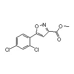 Methyl 5-(2,4-Dichlorophenyl)isoxazole-3-carboxylate