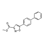 Methyl 5-(4-Biphenylyl)isoxazole-3-carboxylate