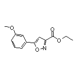 Ethyl 5-(3-Methoxyphenyl)isoxazole-3-carboxylate