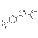 Methyl 5-[4-(Trifluoromethyl)phenyl]isoxazole-3-carboxylate