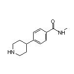 N-Methyl-4-(4-piperidyl)benzamide