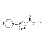 Ethyl 5-(4-Pyridyl)isoxazole-3-carboxylate