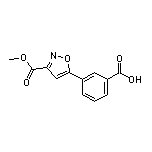 3-[3-(Methoxycarbonyl)-5-isoxazolyl]benzoic Acid