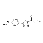 Ethyl 5-(4-Ethoxyphenyl)isoxazole-3-carboxylate