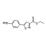 Ethyl 5-(4-Cyanophenyl)isoxazole-3-carboxylate