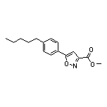 Methyl 5-(4-Pentylphenyl)isoxazole-3-carboxylate