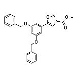 Methyl 5-[3,5-Bis(benzyloxy)phenyl]isoxazole-3-carboxylate