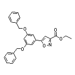 Ethyl 5-[3,5-Bis(benzyloxy)phenyl]isoxazole-3-carboxylate