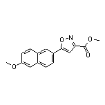 Methyl 5-(6-Methoxy-2-naphthyl)isoxazole-3-carboxylate