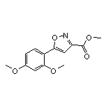 Methyl 5-(2,4-Dimethoxyphenyl)isoxazole-3-carboxylate