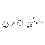 Ethyl 5-[4-(Benzyloxy)phenyl]isoxazole-3-carboxylate