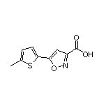 5-(5-Methyl-2-thienyl)isoxazole-3-carboxylic Acid