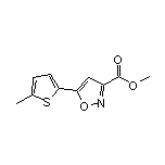 Methyl 5-(5-Methyl-2-thienyl)isoxazole-3-carboxylate