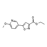 Ethyl 5-(6-Methoxy-3-pyridyl)isoxazole-3-carboxylate