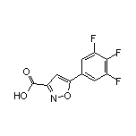 5-(3,4,5-Trifluorophenyl)isoxazole-3-carboxylic Acid