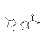 5-(2,5-Dimethyl-3-thienyl)isoxazole-3-carboxylic Acid