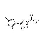 Methyl 5-(2,5-Dimethyl-3-thienyl)isoxazole-3-carboxylate