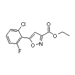 Ethyl 5-(2-Chloro-6-fluorophenyl)isoxazole-3-carboxylate