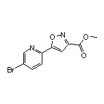 Methyl 5-(5-Bromo-2-pyridyl)isoxazole-3-carboxylate