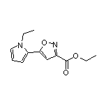 Ethyl 5-(1-Ethyl-2-pyrrolyl)isoxazole-3-carboxylate