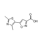 5-(2,4-Dimethyl-5-thiazolyl)isoxazole-3-carboxylic Acid