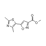 Methyl 5-(2,4-Dimethyl-5-thiazolyl)isoxazole-3-carboxylate